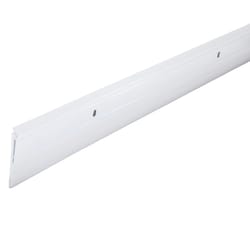 M-D Deny White Aluminum Sweep For Doors 36 in. L X 2.75 in.