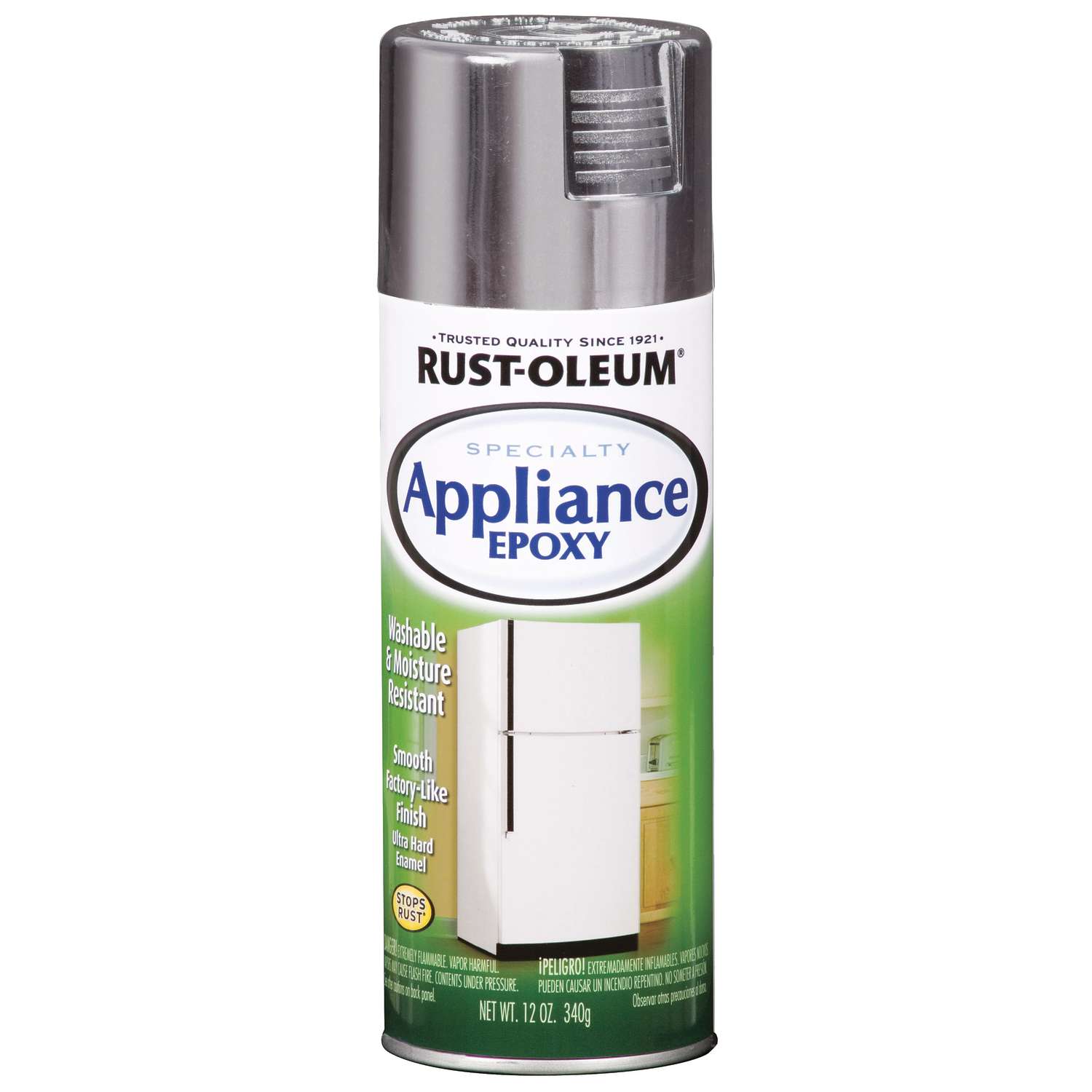 Rust-Oleum Specialty Gloss Stainless Steel Oil-Based Appliance Epoxy 12 Rustoleum Appliance Epoxy Stainless Steel