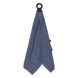 Ritz Hook and Hang 18 in. H X 28 in. W X .5 in. L Federal Blue Cotton Kitchen Towel