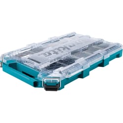 Makita 15.25 in. W X 3.35 in. H X 23.48 in. D Deep Organizer Teal