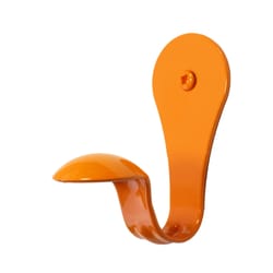 FENIX SmartHook 3.5 in. L Powder Coated Orange Steel Contemporary Hook 15 lb. cap. 1 pk