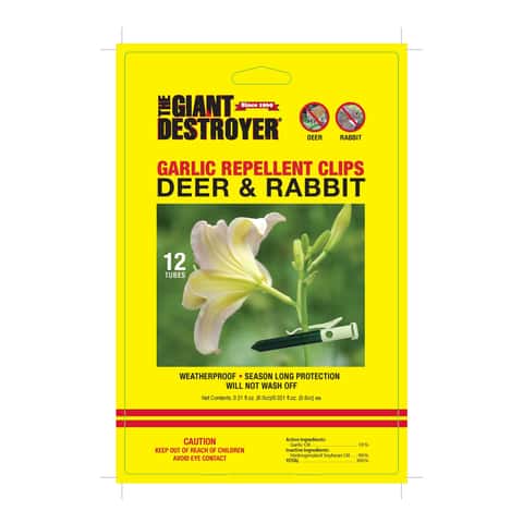 Giant Destroyer Animal Repellent Clip For Deer and Rabbits 12 pk Giant Destroyer Animal Repellent Clip For Deer and Rabbits 12 pk
