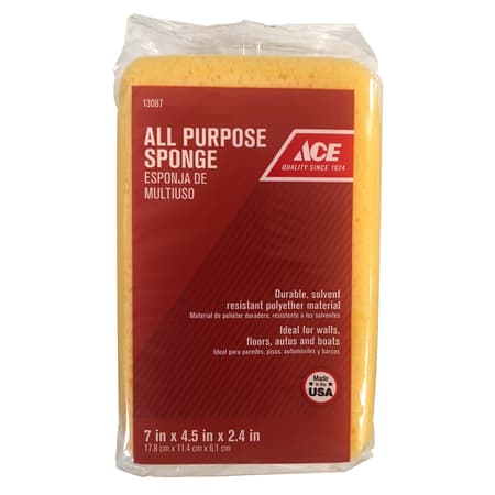 DishFish Non-Scratch Scrubber Sponge For All Purpose 4.5 in. L 1 pk - Ace  Hardware