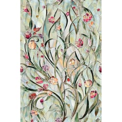 Artscape Multicolored Spanish Garden Indoor Window Film 24 in. W X 36 in. L