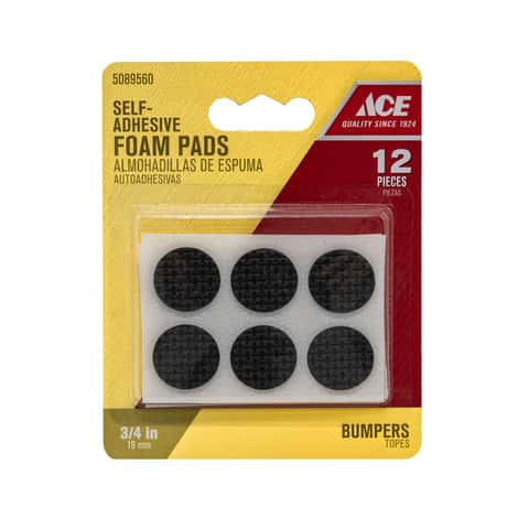 Wholesale 130pc BLACK FELT PADS & BUMPER ASSORTMENT - GLW