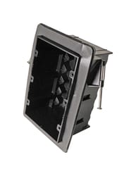 Cantex Rectangle PVC 3 gang Junction Box Gray