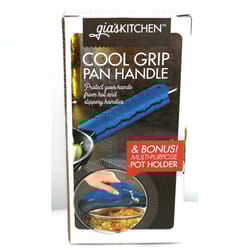 Gia's Kitchen Blue Silicone Pot Holder