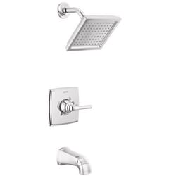 Delta Geist 1-Handle Chrome Tub and Shower Faucet