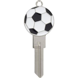Hillman 3D Soccer Ball Cast Head Key House/Office Universal Key Blank Single