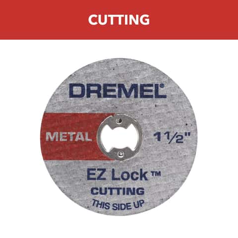 Dremel EZ Lock 5-Piece Emery 1-1/4-in Sanding Disc Accessory Kit in the  Rotary Tool Bits & Wheels department at