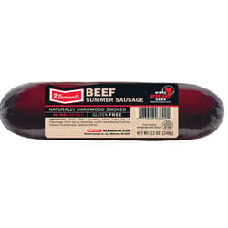 Klement's Beef Smoked Sausages 12 oz Tube Bag