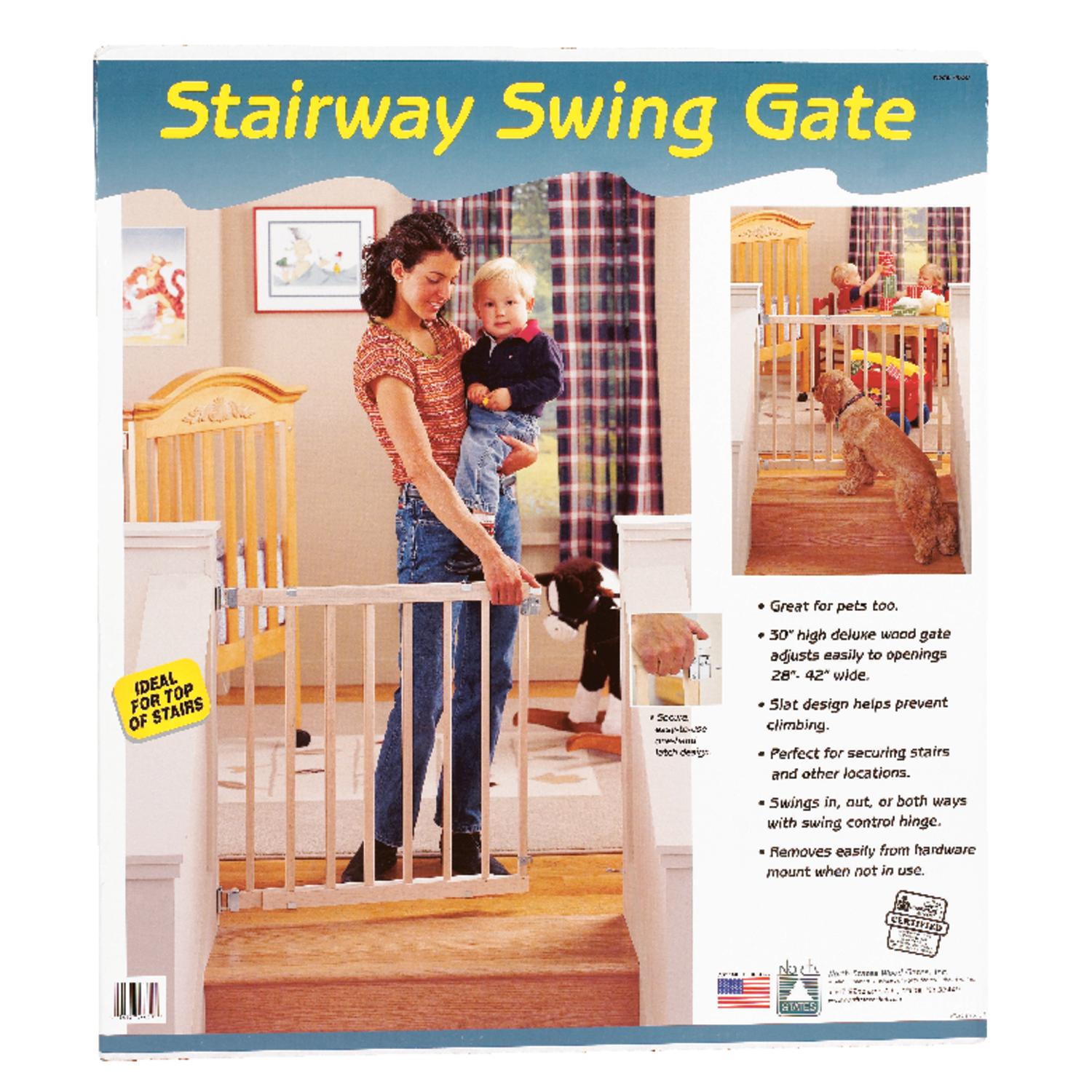stairway swing gate