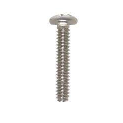 Pack of 50 Steel Pan Head Machine Screw 2-1/4 Length Import Black Zinc Plated Meets ASME B18.6.3 #10-24 Thread Size Fully Threaded #2 Phillips Drive