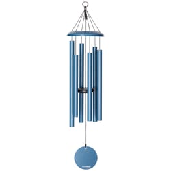 Corinthian Bells Blue Aluminum 36 in. Wind Chime