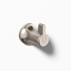 Kohler Sivaro 2.42 in. H X 2.08 in. W X 2.5 in. L Brushed Nickel Silver Robe Hook
