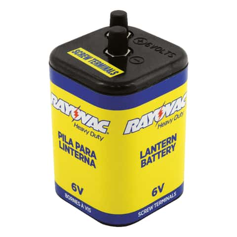 Lantern Battery: Size 6V, Carbon Zinc