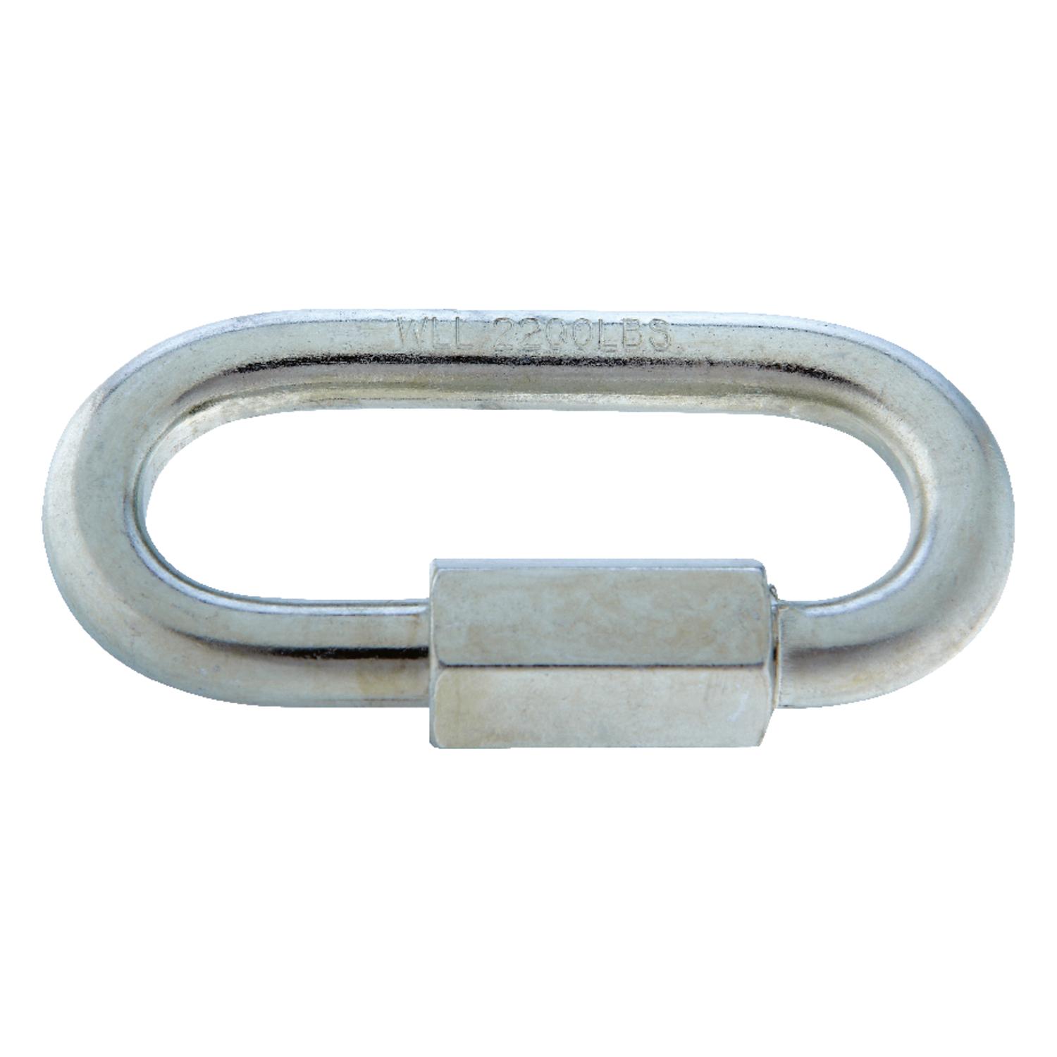 Campbell Zinc-Plated Steel Quick Link 220 lb 1-2/5 in. L Campbell Zinc-Plated Steel Quick Link 220 lb 1-2/5 in. L