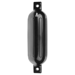 T-H Marine Boating Essentials Black PVC Boat Fender