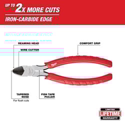Milwaukee 7 in. Iron Diagonal Cutting Pliers
