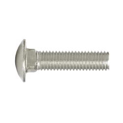 HILLMAN 1/2 in. X 2 in. L Stainless Steel Carriage Bolt 25 pk