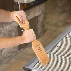 Great Scrape Woody Paddle Grill Scraper 18 in. H X 4.75 in. L X 0.75 in. W 1 pk