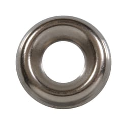 Hillman Nickel-Plated Steel .190 in. Countersunk Finish Washer 100 pk