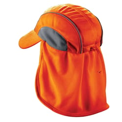 Ergodyne Chill-Its Hat With Neck Shade Orange One Size Fits Most