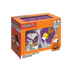 NMR Brands Peanuts Glass Halloween Drinking Glass