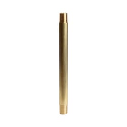 ATC 1/4 in. MPT X 1/4 in. D MPT Yellow Brass Nipple 6 in. L