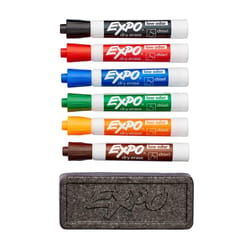 EXPO Low Odor Assorted Color Dry Erase Markers 7 pk