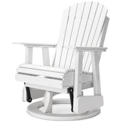 Signature Design by Ashley Hyland Wave White HDPE Frame Chair