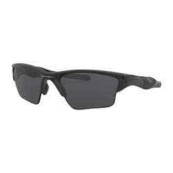 Oakley SI Half Jacket Unisex Matte Black Frame Gray Lens Sunglasses