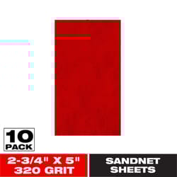 Diablo SandNet 5 in. L X 2-3/4 in. W 320 Grit Ultra Fine Block Hand Sanding Pad