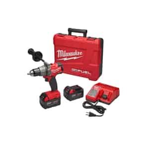 Milwaukee  M18 FUEL  18 volt Brushless  Cordless Drill/Driver  Kit  1/2 in. Ratcheting  2000 rpm 