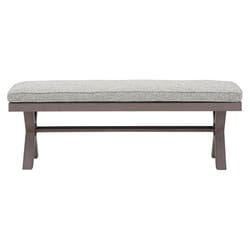 Signature Design by Ashley Ashley Hillside Barn Brown Resin Frame Bench Gray