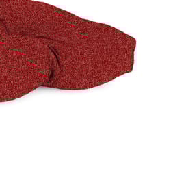 Jordan Manufacturing Red Polyester Wicker Settee Cushion 4 in. H X 19 in. W X 46 in. L