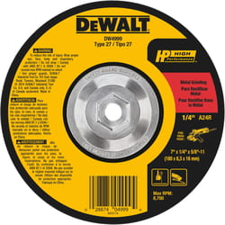 DeWalt 7 M D X 5/8-11 in. Fiberglass Cut-Off Wheel