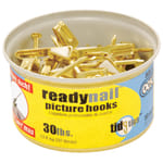 Ook Brass-Plated Standard Picture Hook 30 lb 25 pk
