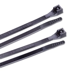 Calterm 4-11 in. L Black Cable Tie 1000 pk