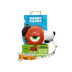 HandyFamm Fido Dog Kid's Tape Measure Brown