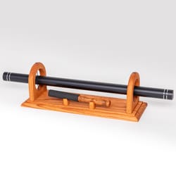 Wind River Meditation Black Aluminum/Wood 7 in. Hand Tuned Bell