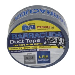 Barracuda 1.88 in. W X 54.6 yd L Silver Duct Tape