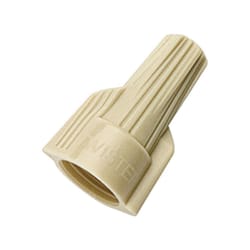 Ideal Twister Insulated Wire Connector Tan 100 pk
