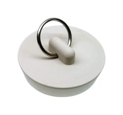 Danco 1-5/8 in. White Rubber Sink Stopper