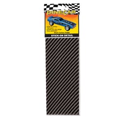 PineCar Stick-On Decals Black/Gray