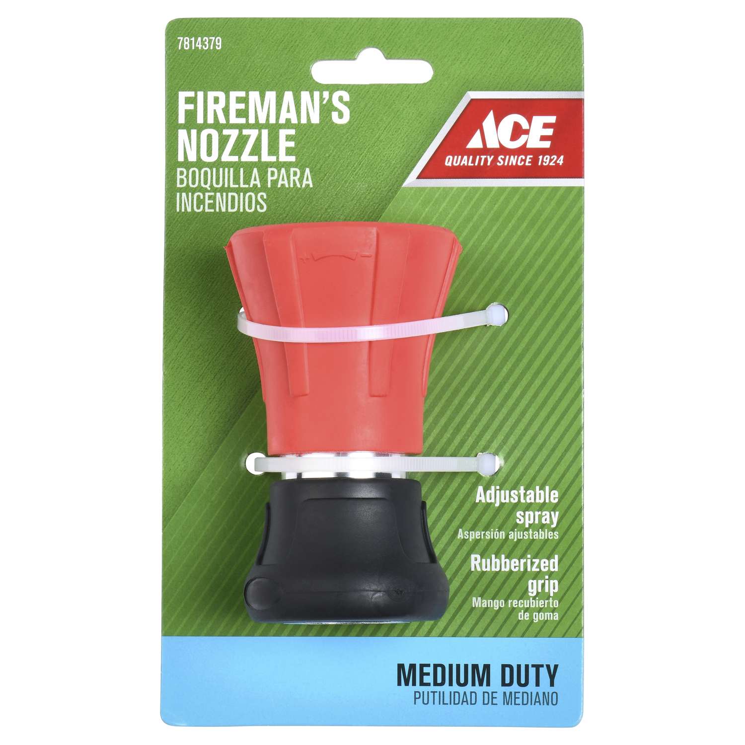 Ace 2 Shower and Stream Metal Fireman's Nozzle Ace Hardware