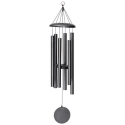 Corinthian Bells Silver Vein Aluminum 36 in. Wind Chime