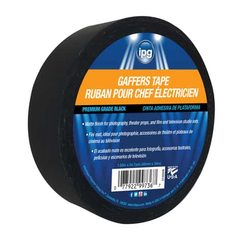 Gaffer's Tape - 4 x 60 yds, Black