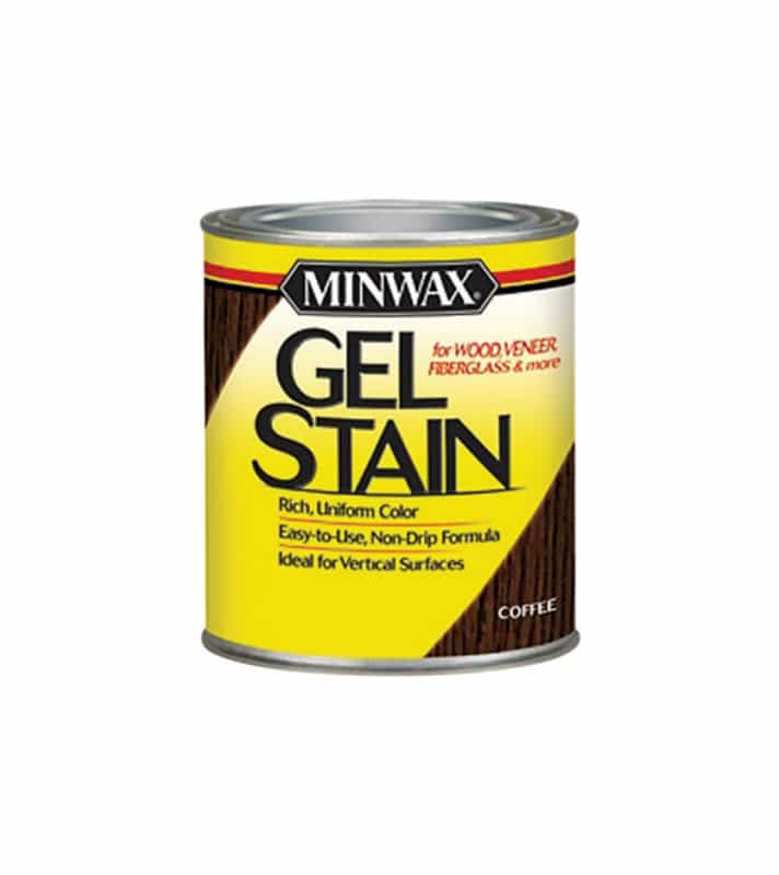 Minwax Transparent Low Luster Coffee Oil Based Gel Stain 0 5 Pt