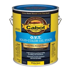 Cabot O.V.T. Low VOC Solid Tintable White Base Oil-Based Stain 1 gal